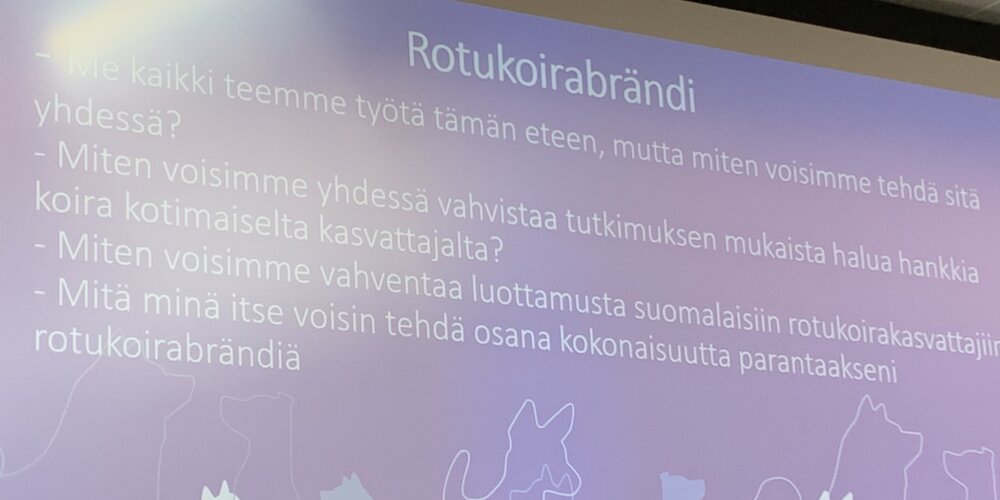 Kennelliiton kasvattajatapahtuma Vantaalla