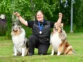 Collieiden rally-tokomestaruudet 2025 Hausjärvellä