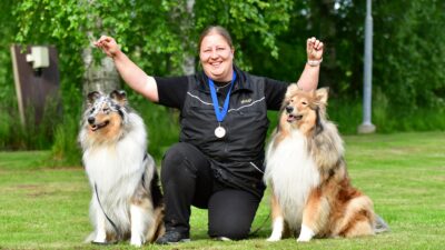 Collieiden rally-tokomestaruudet 2025 Hausjärvellä