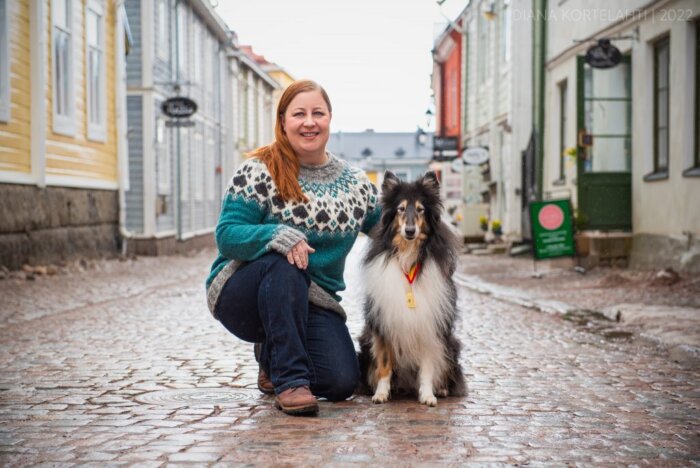 Heidi ja FI RTVA BH Ruffenuff Peppermint Twist